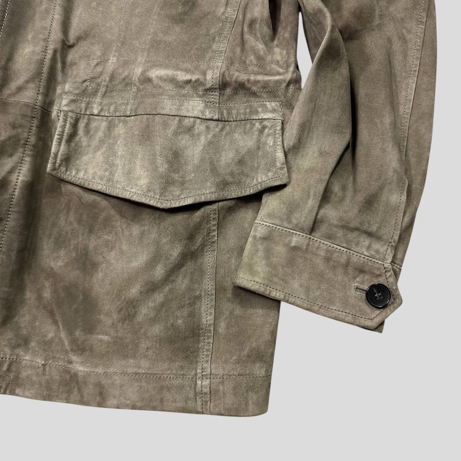 Gucci Gucci Tom Ford FW03 Suede Leather Western Military Jacket L Size US L / EU 52-54 / 3 - 10 Thumbnail