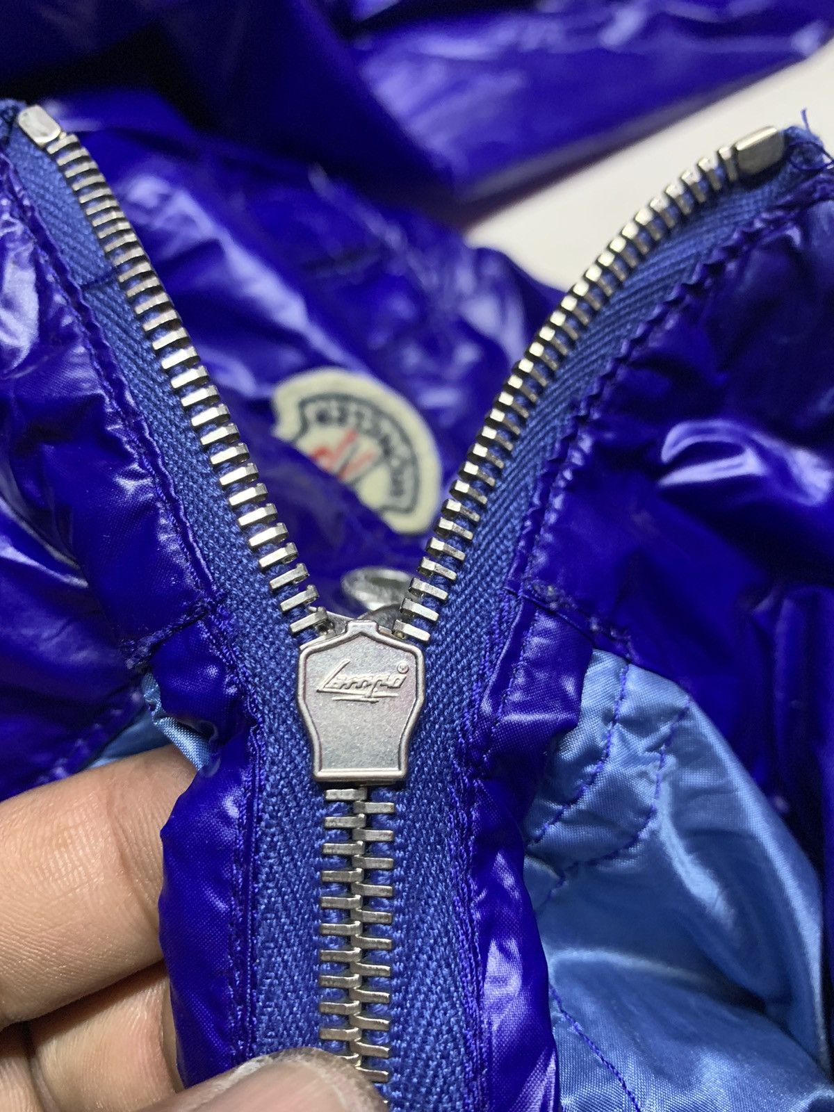 Moncler Auth men’s moncler ganguin blue nylon windbreaker casual Size US M / EU 48-50 / 2 - 12 Thumbnail