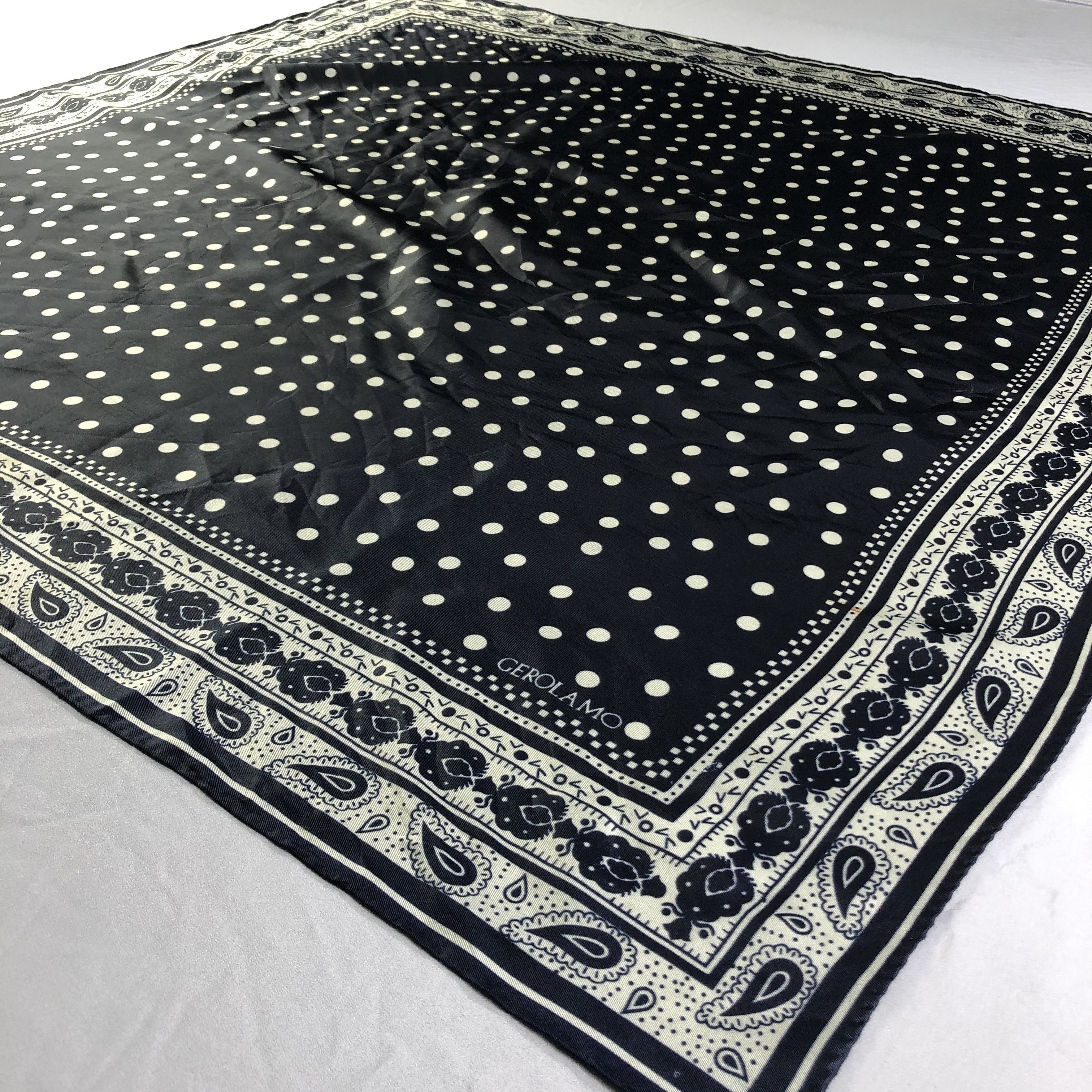 Vintage Vintage Gerolamo Silk Scarf Size ONE SIZE - 3 Thumbnail