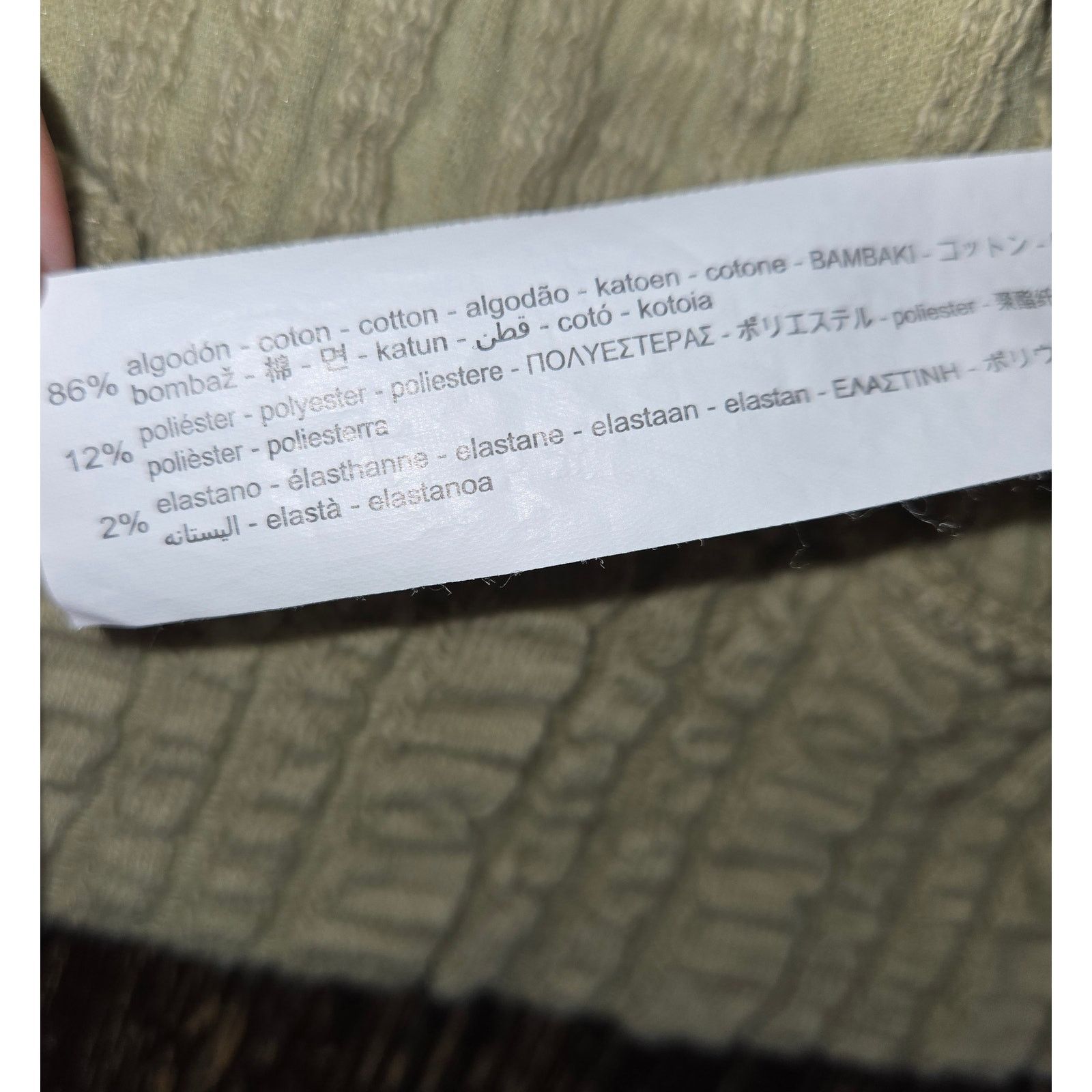 Zara Zara Size Med Textured Pullover Sweatshirt Matcha Sea Green Size US M / EU 48-50 / 2 - 3 Thumbnail