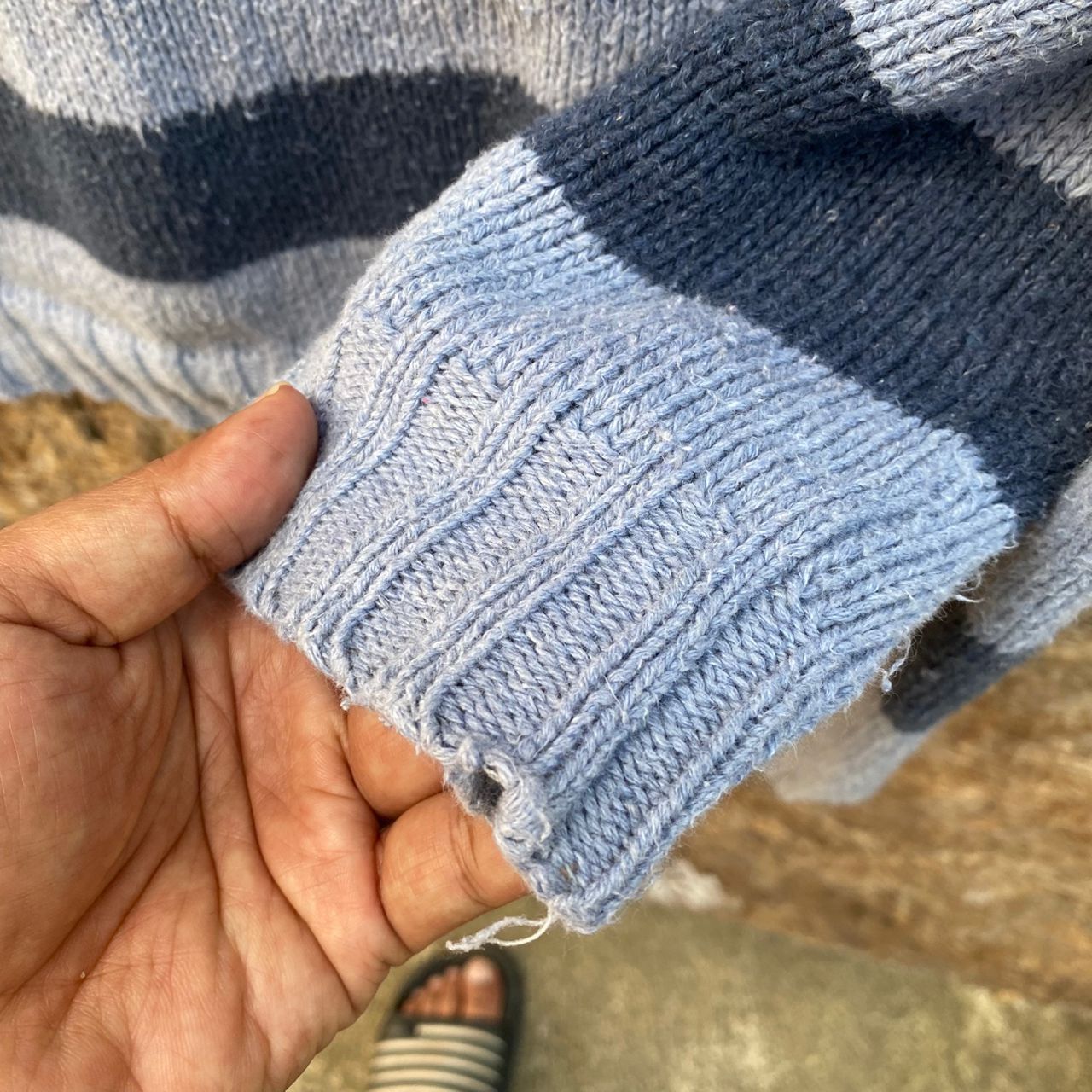 Polo Ralph Lauren Vintage Polo Ralph Lauren Stripe Cardigan Knitwear Size US M / EU 48-50 / 2 - 3 Thumbnail