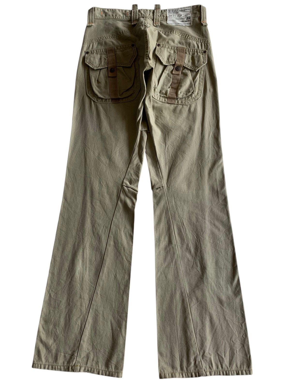 Edwin FLARED EDWIN XV CARGO PANTS JAPANESE DESIGN DENIM Size US 30 / EU 46 - 3 Thumbnail