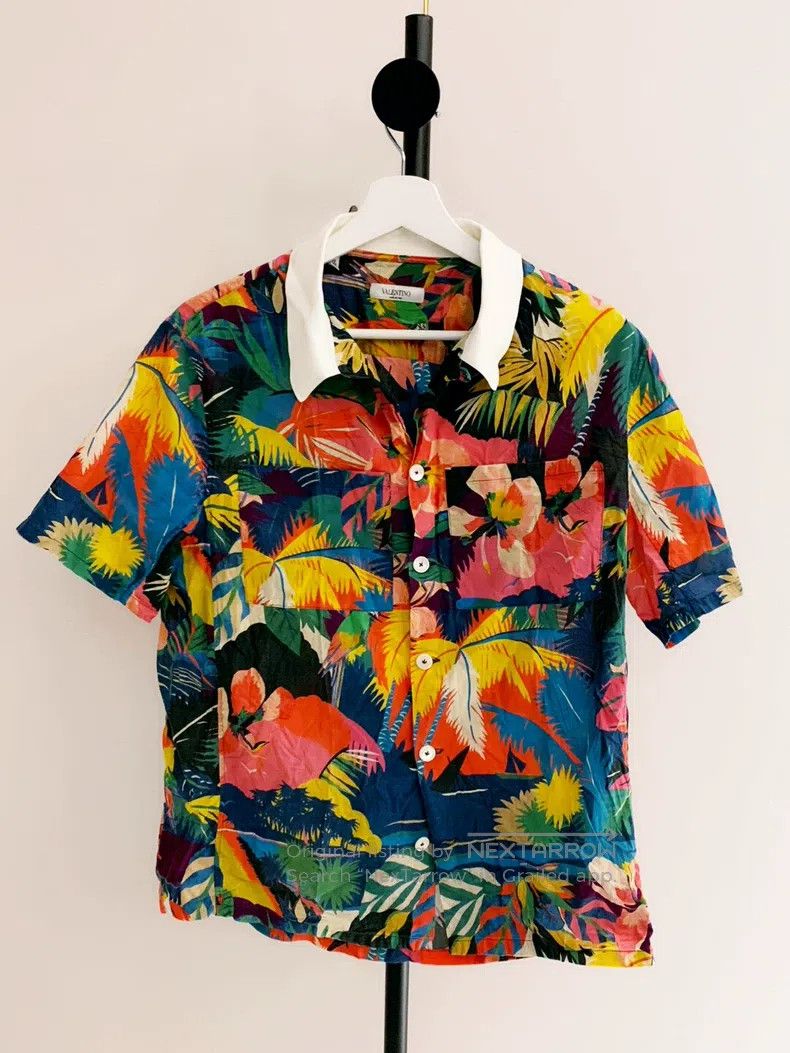 Valentino Valentino Men's short-sleeved shirt Size US M / EU 48-50 / 2 - 1 Thumbnail