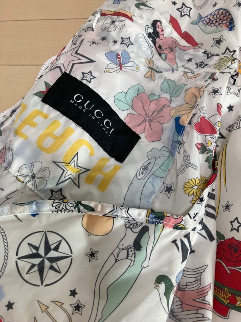 Gucci Gucci Nylon Parka - White, XL Rare Size US XL / EU 56 / 4 - 15 Thumbnail