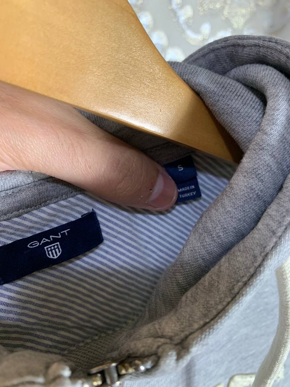 Gant VERY RARE GANT CLASSIC DESIGNER FULL ZIP HOODIE DELUX 90s Size US S / EU 44-46 / 1 - 5 Thumbnail