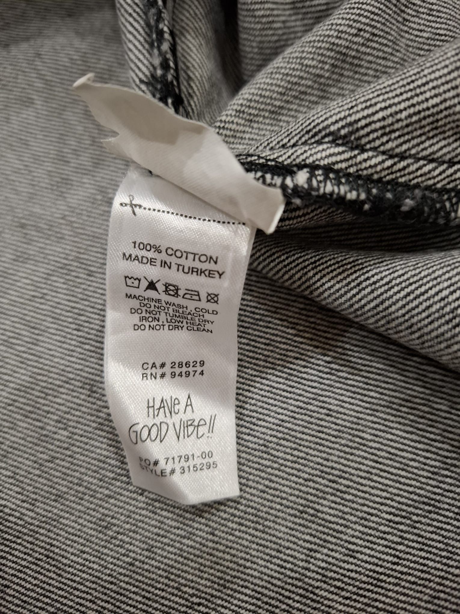 Dries Van Noten × Stussy Hand-Stencilled Denim Jacket Size US XXL / EU 58 / 5 - 10 Thumbnail