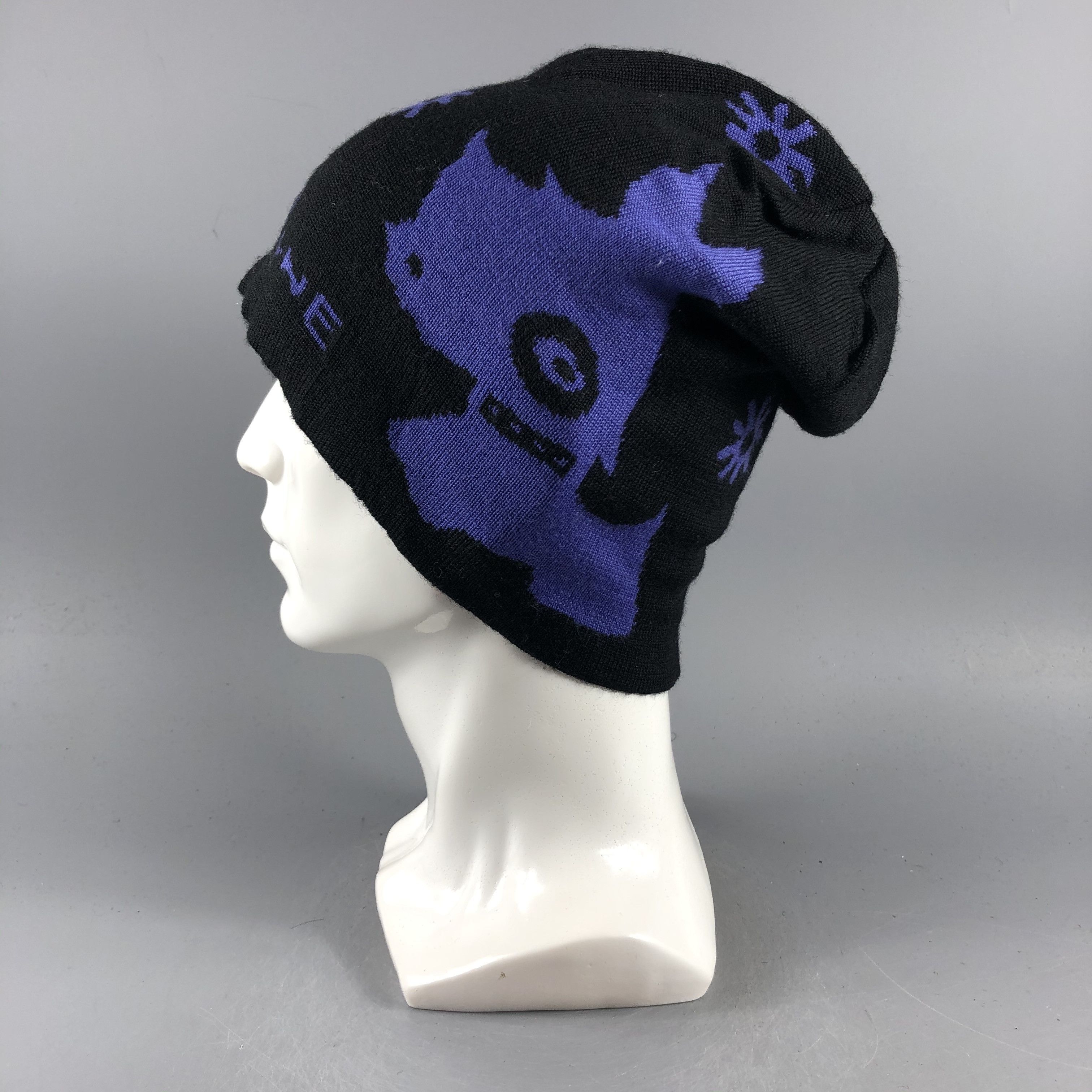 Vintage Vintage Beanie Snow Hat Snow Cap -D150 Size ONE SIZE - 1 Thumbnail