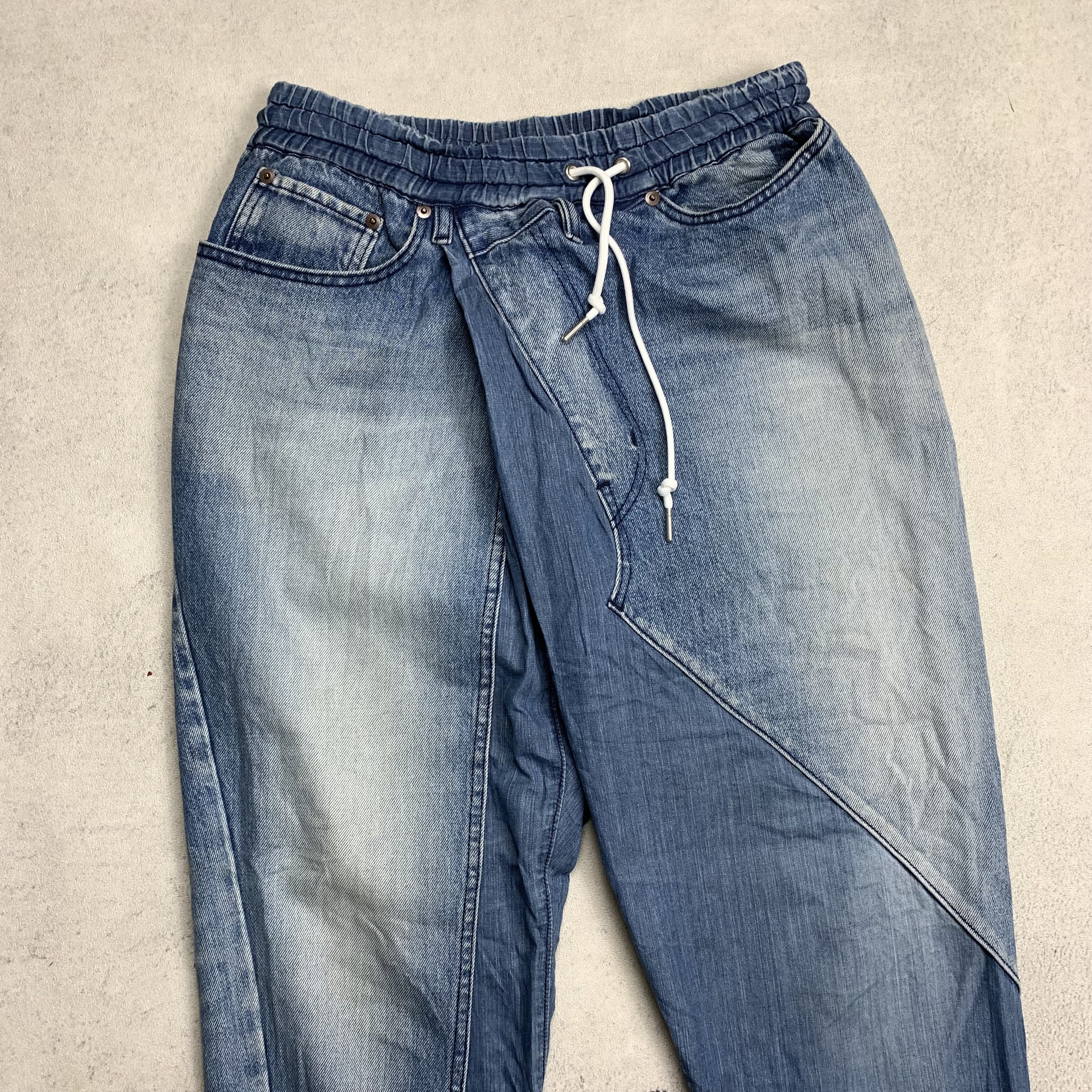 Maison MIHARA YASUHIRO Miharayasuhiro Pants Washed Blue Size US 30 / EU 46 - 2 Thumbnail