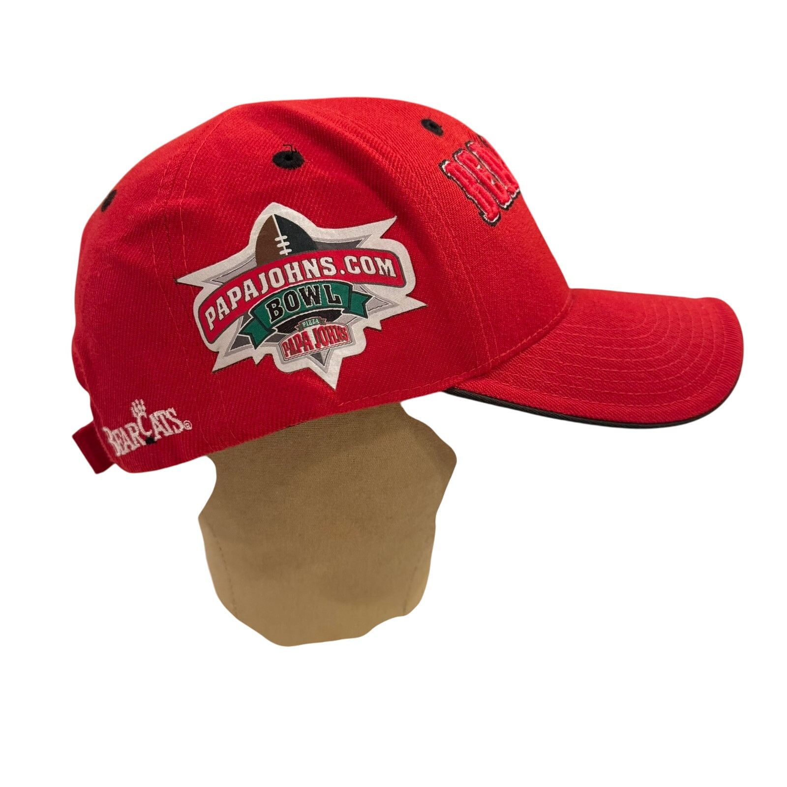 Colosseum Athletics Cincinnati Bearcats Papa Johns Bowl Hat Size ONE SIZE - 4 Thumbnail
