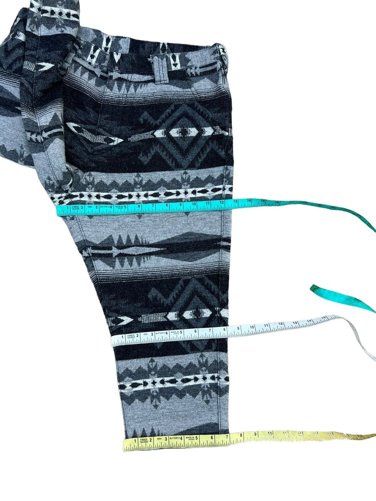 Japanese Brand Rehacer Japan Native Navajo Wool Cropped Pant Size US 30 / EU 46 - 4 Thumbnail