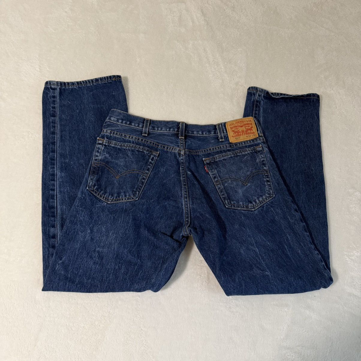 Levi's Vintage Levi’s 517 Bootcut Jeans Blue Size US 34 / EU 50 - 3 Thumbnail