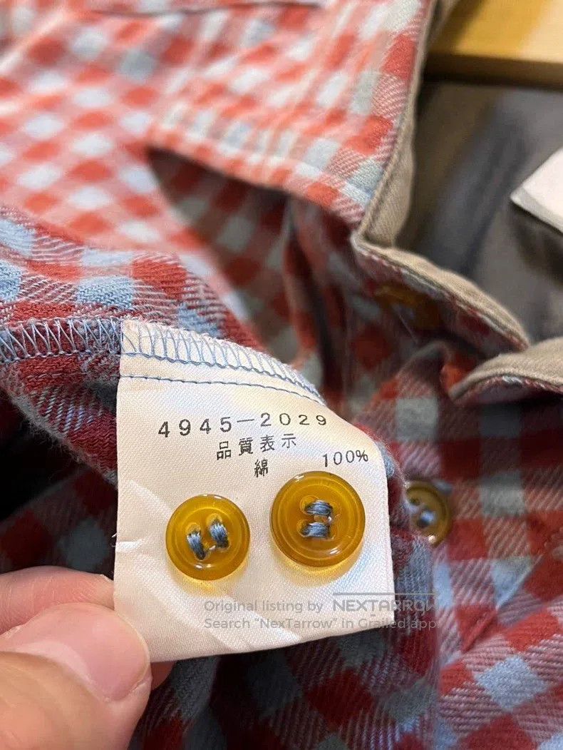 Vivienne Westwood Vivienne Westwood Red Plaid Shirt with Double Pockets Size M / US 6-8 / IT 42-44 - 6 Thumbnail