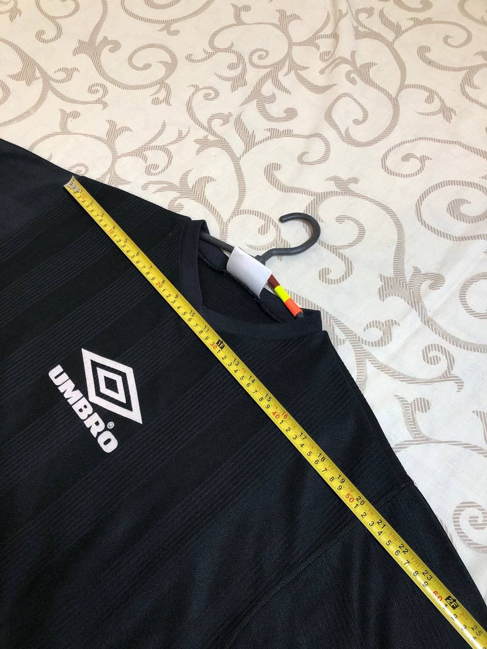 Umbro Umbro Vintage Jersey Big Logo 90s Casual Shirt Black Tee Size US M / EU 48-50 / 2 - 10 Thumbnail