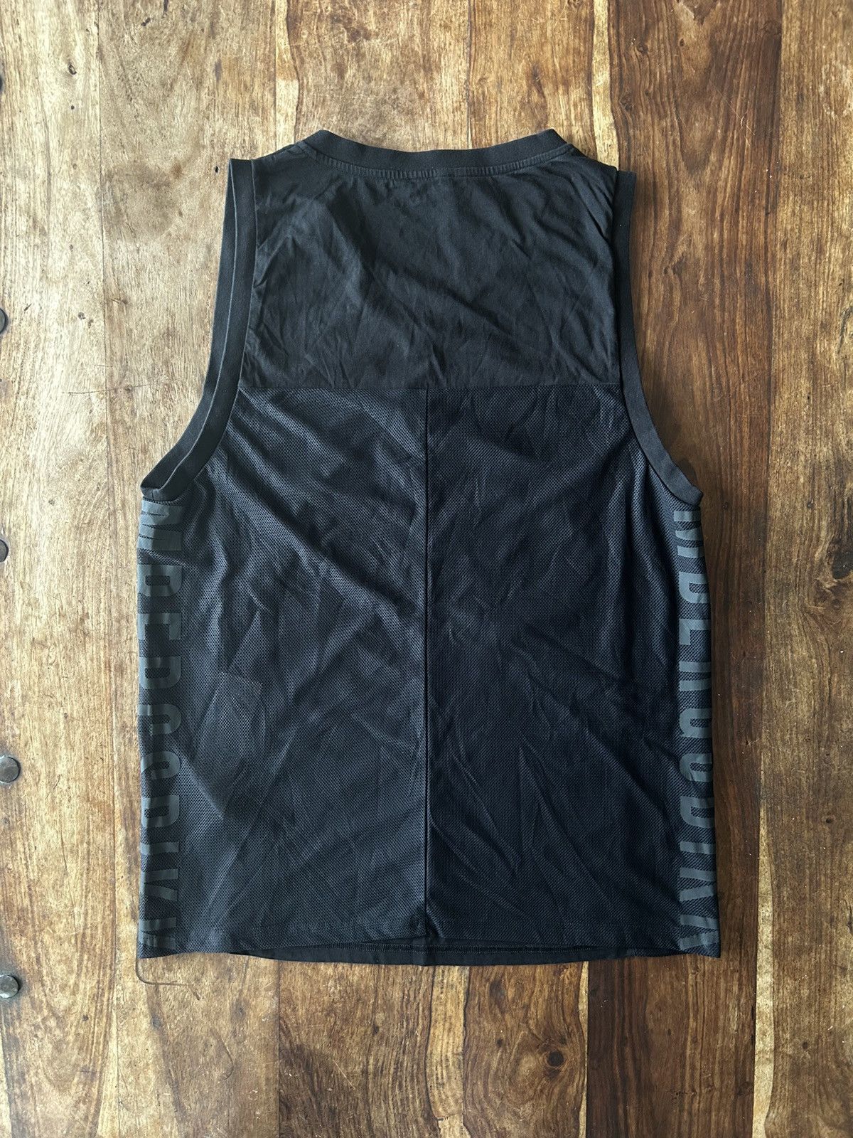 Dirk Bikkembergs Vintage Dirk Bikkembergs Weightlifting Sports Vest Black Size US M / EU 48-50 / 2 - 2 Thumbnail