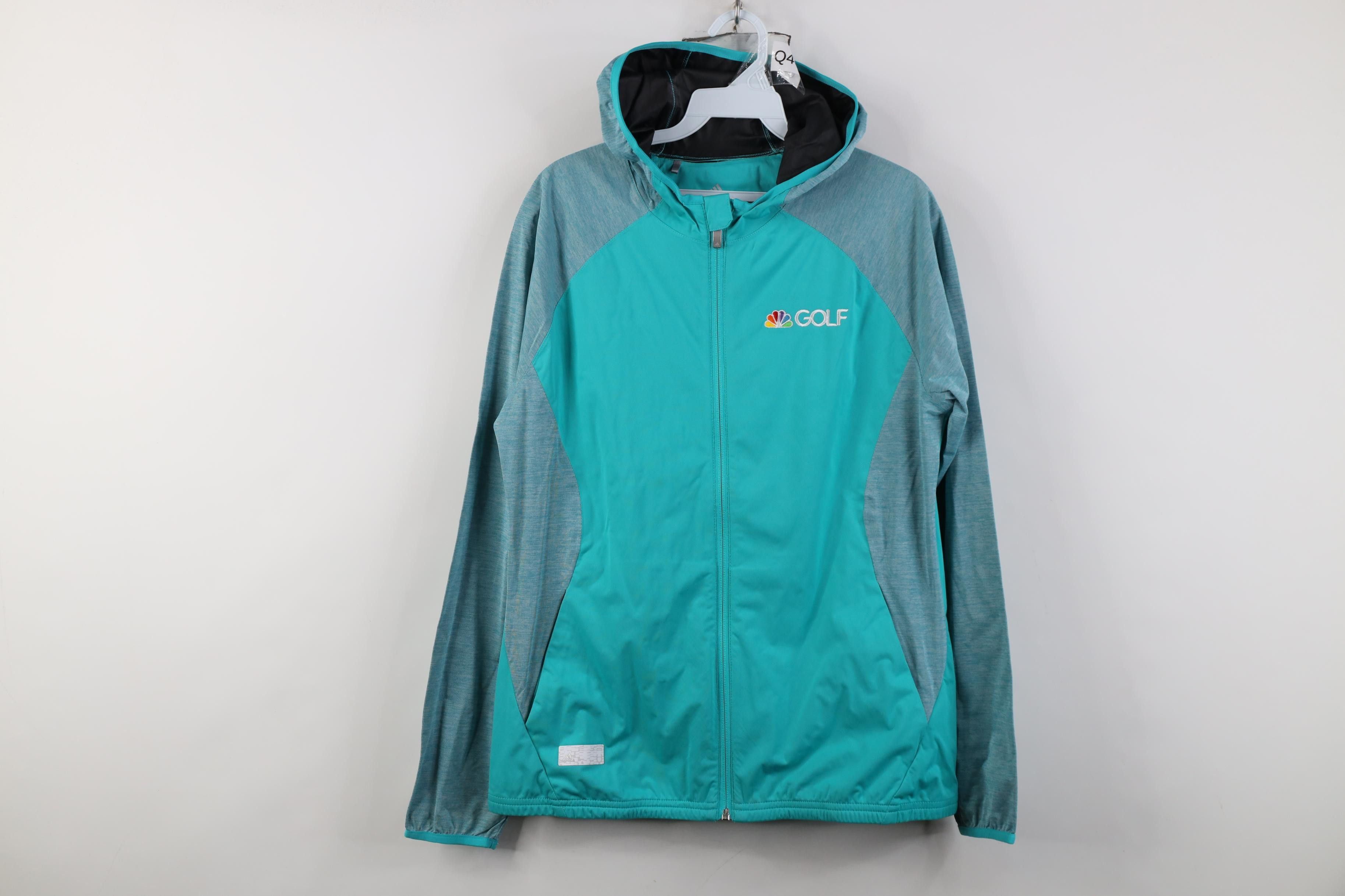 Adidas Adidas Golf Sports Climastorm Full Zip Hooded Rain Jacket Size US M / EU 48-50 / 2 - 1 Thumbnail