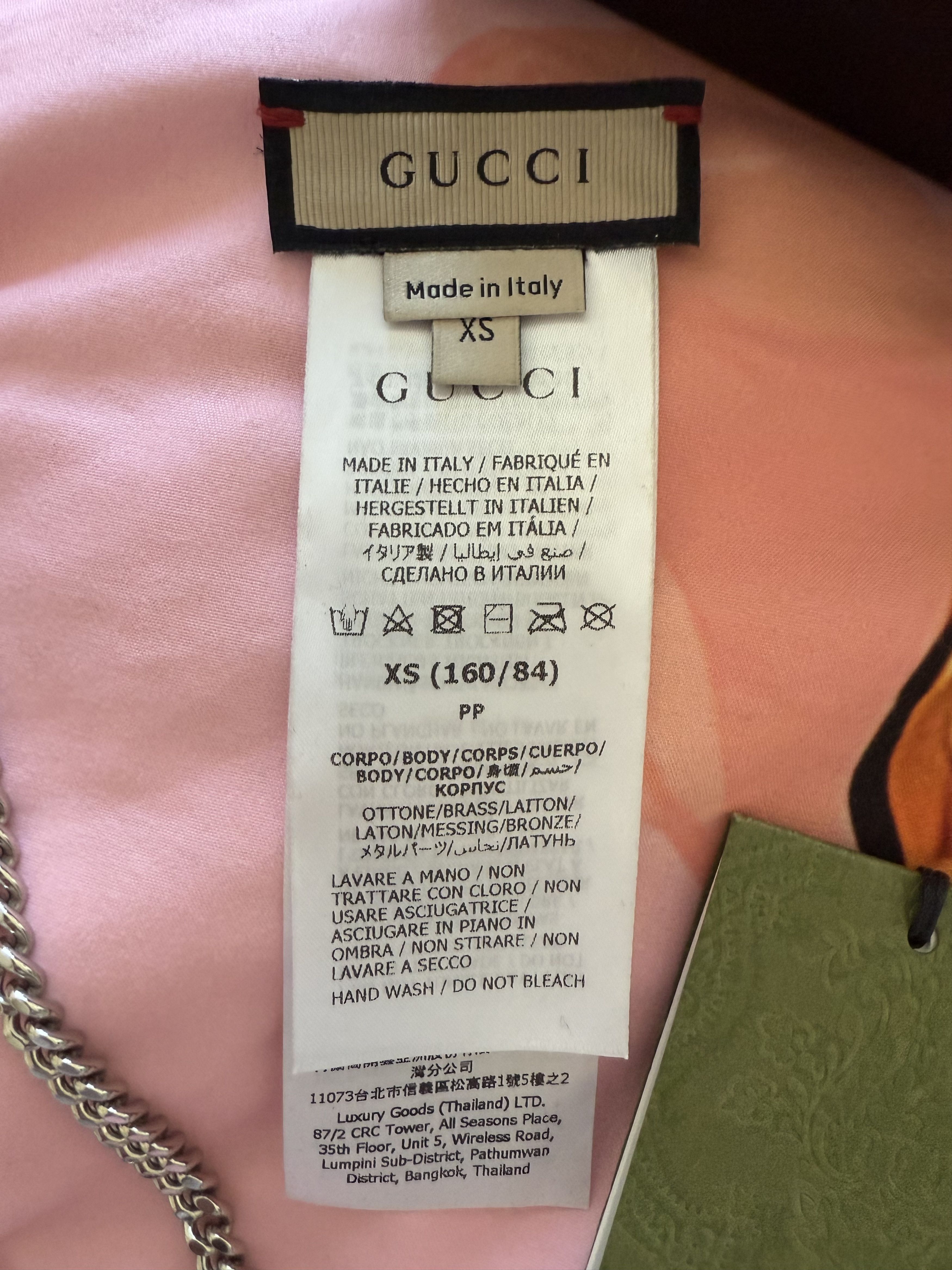 Gucci RARE Gucci Interlocking GG Embellished Chain Bra XS Size XS / US 0-2 / IT 36-38 - 2 Thumbnail