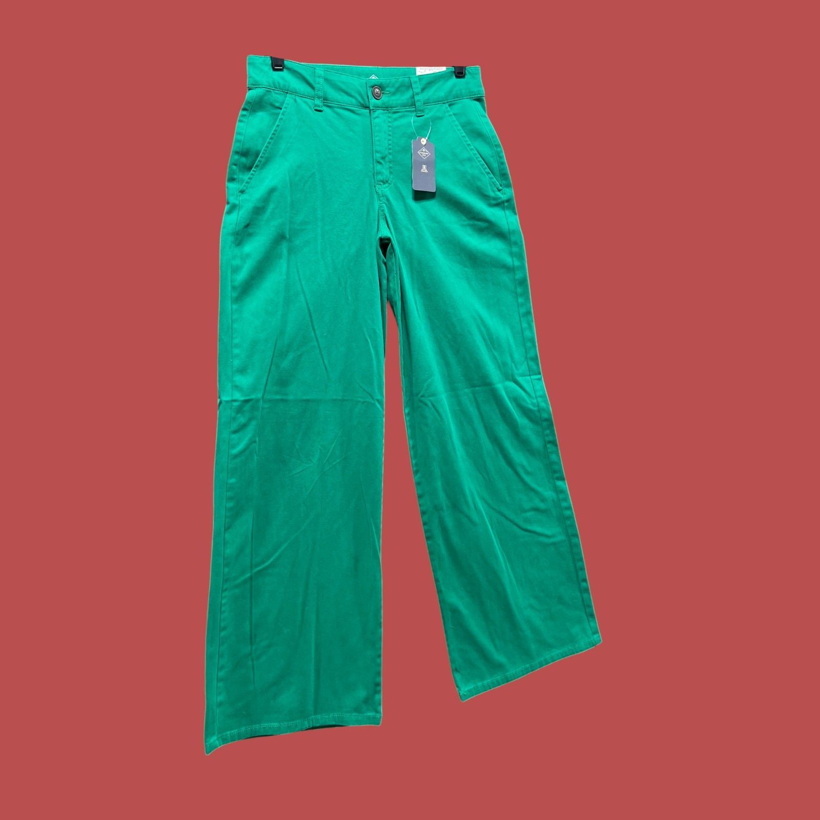 Other St. John's Bay - Women's Wide Leg Pants - Mid Rise - Easy Fi Size 27" / US 4 / IT 40 - 12 Thumbnail