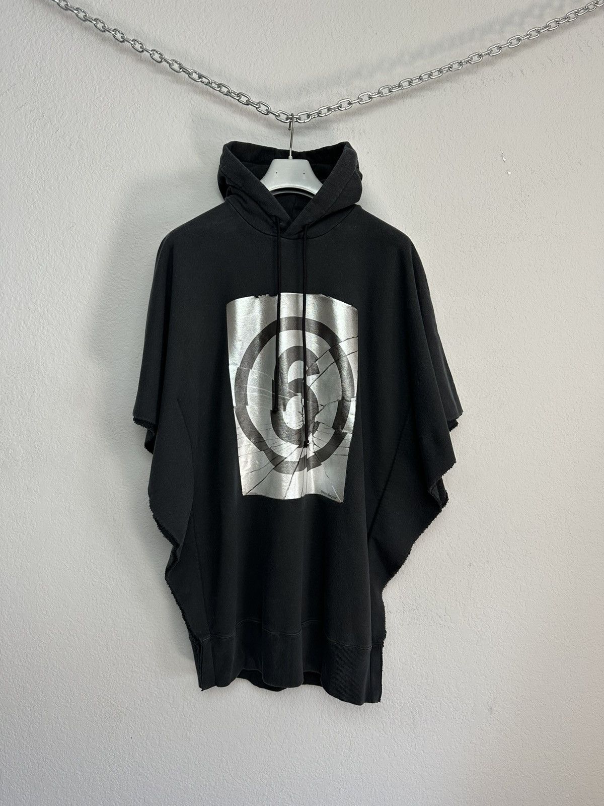 Maison Margiela MM6 Maison Martin Margiela Oversized Hoodie Dress Big Logo Size XS / US 0-2 / IT 36-38 - 6 Thumbnail