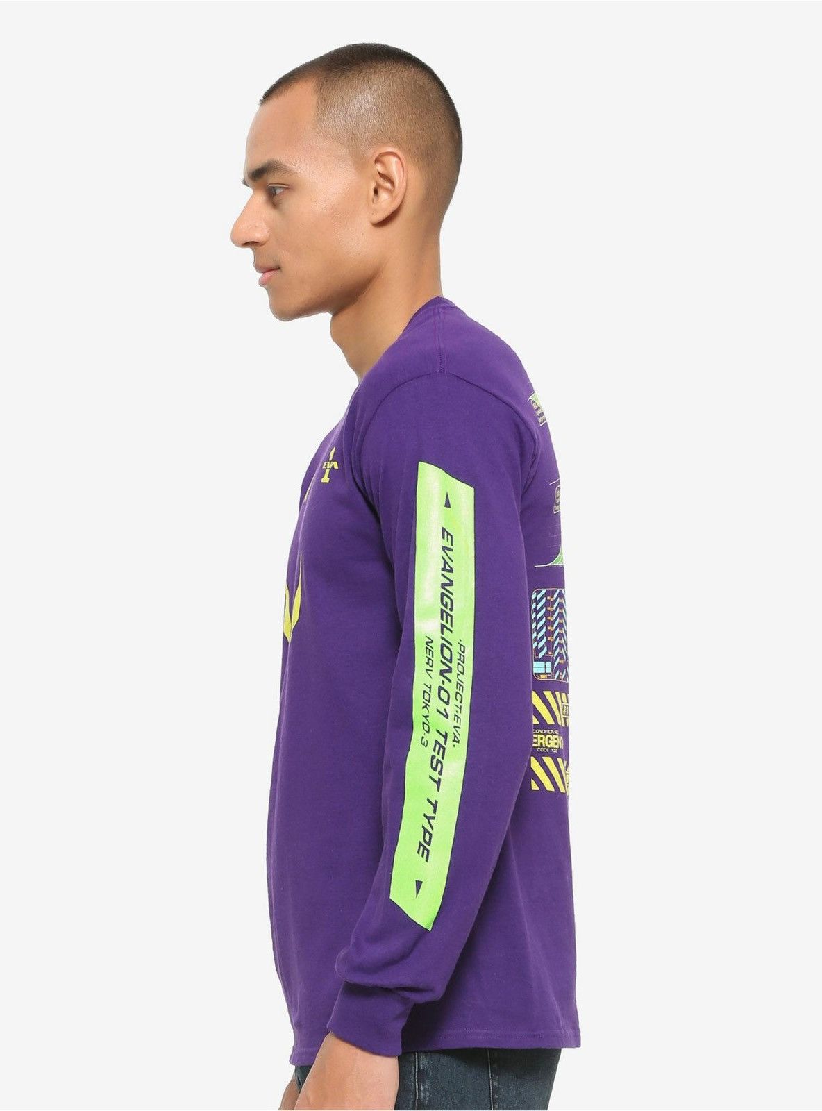 Anime BoxLunch Exclusive X Neon Genesis Evangelion Eva L/S Tee Size US M / EU 48-50 / 2 - 15 Thumbnail