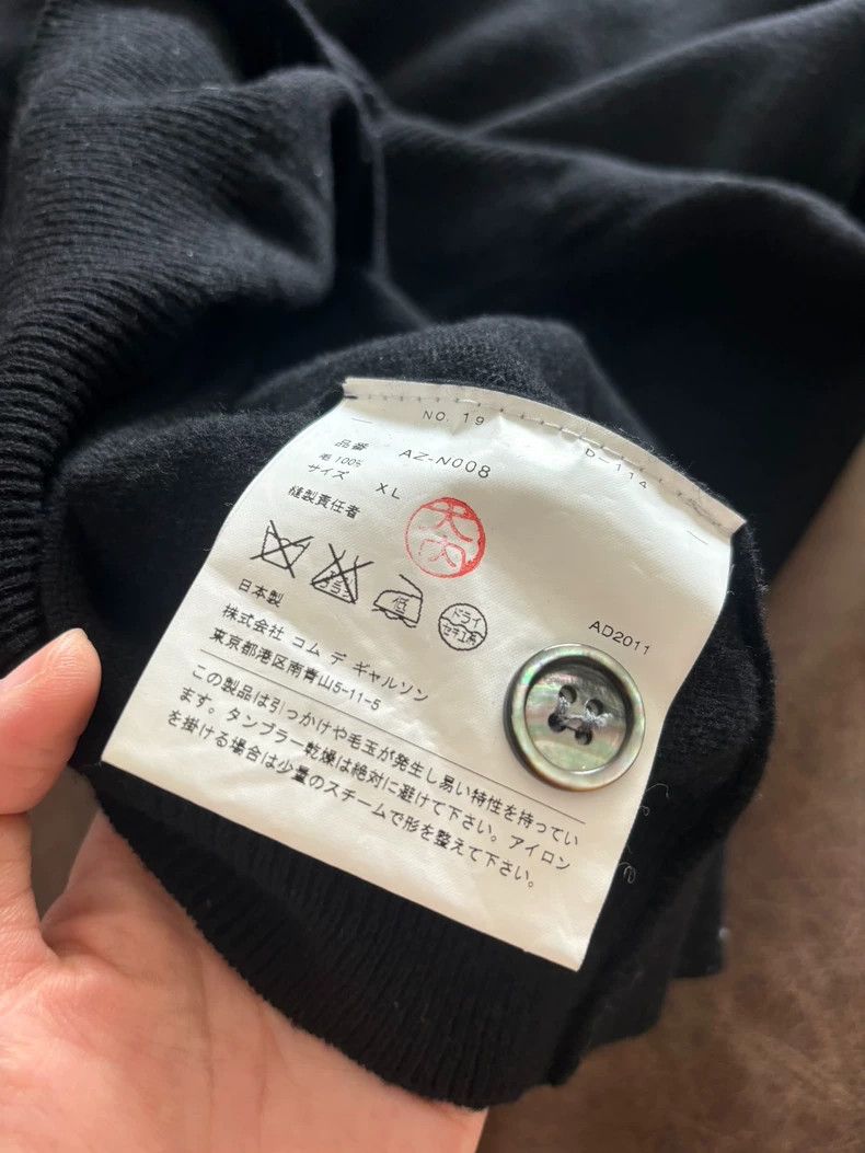 Comme des Garcons Comme Des Garcons Wool knitted cardigan Size US XL / EU 56 / 4 - 5 Thumbnail