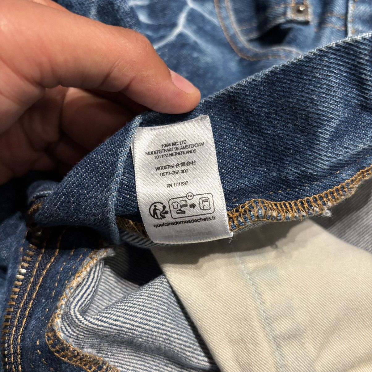 Supreme SS23 Supreme Shibori Jeans Size US 32 / EU 48 - 8 Thumbnail