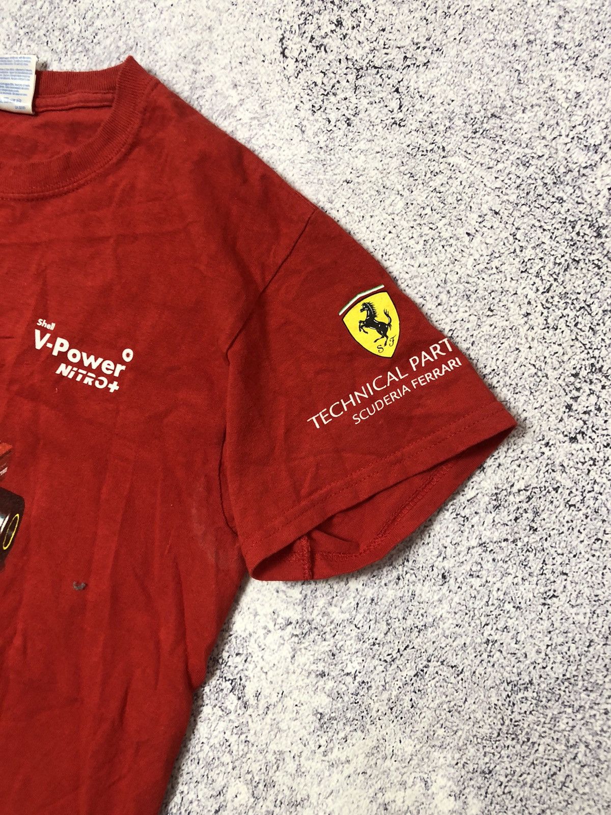 LEGO Vintage Mens t-shirt Lego V-Power F1 nascar Ferrari Size US S / EU 44-46 / 1 - 4 Thumbnail