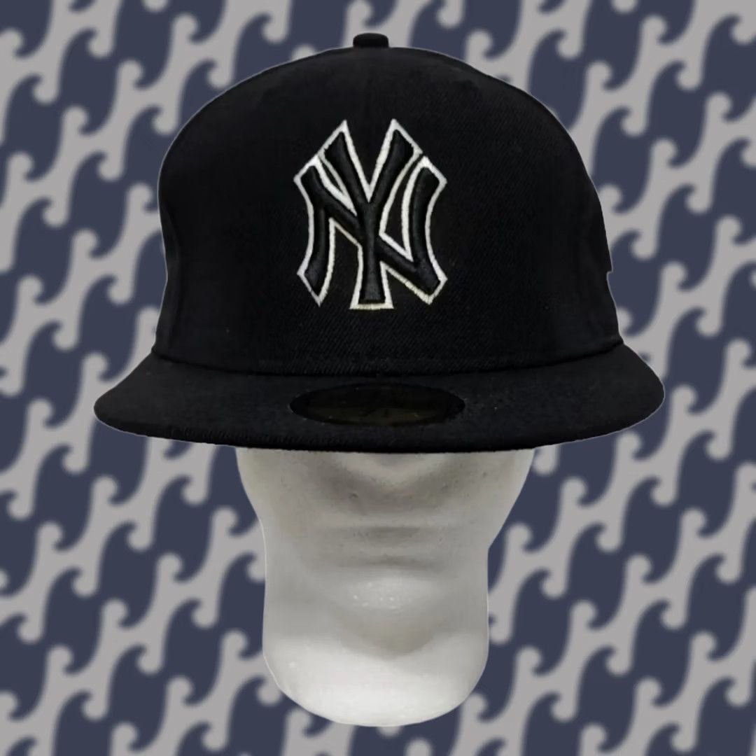 New Era × Stussy Stussy Authentic New Era Cap Black 7 1/4 | Grailed