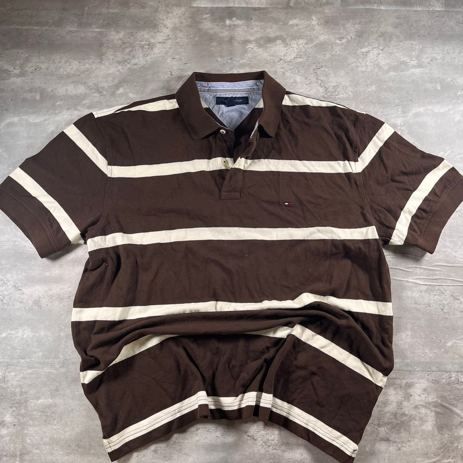 Tommy Hilfiger Brown Tommy Hilfiger polo Size US XL / EU 56 / 4 - 1 Thumbnail