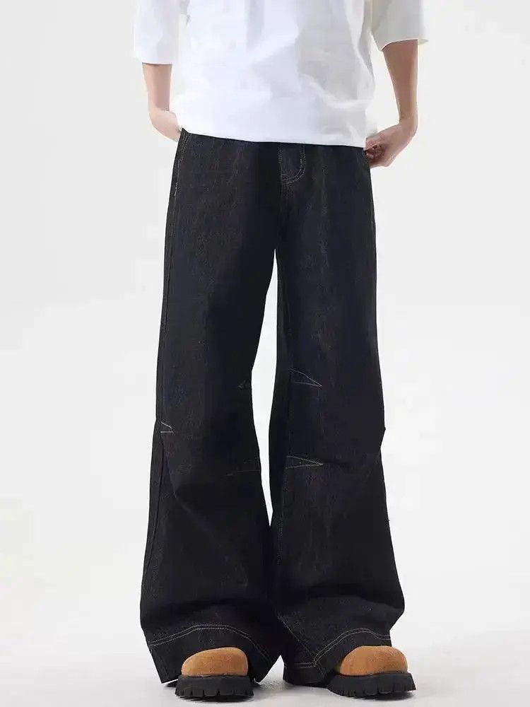 Japanese Brand Street hip hop wash Y2K vintage baggy jeans Size US 32 / EU 48 - 3 Thumbnail