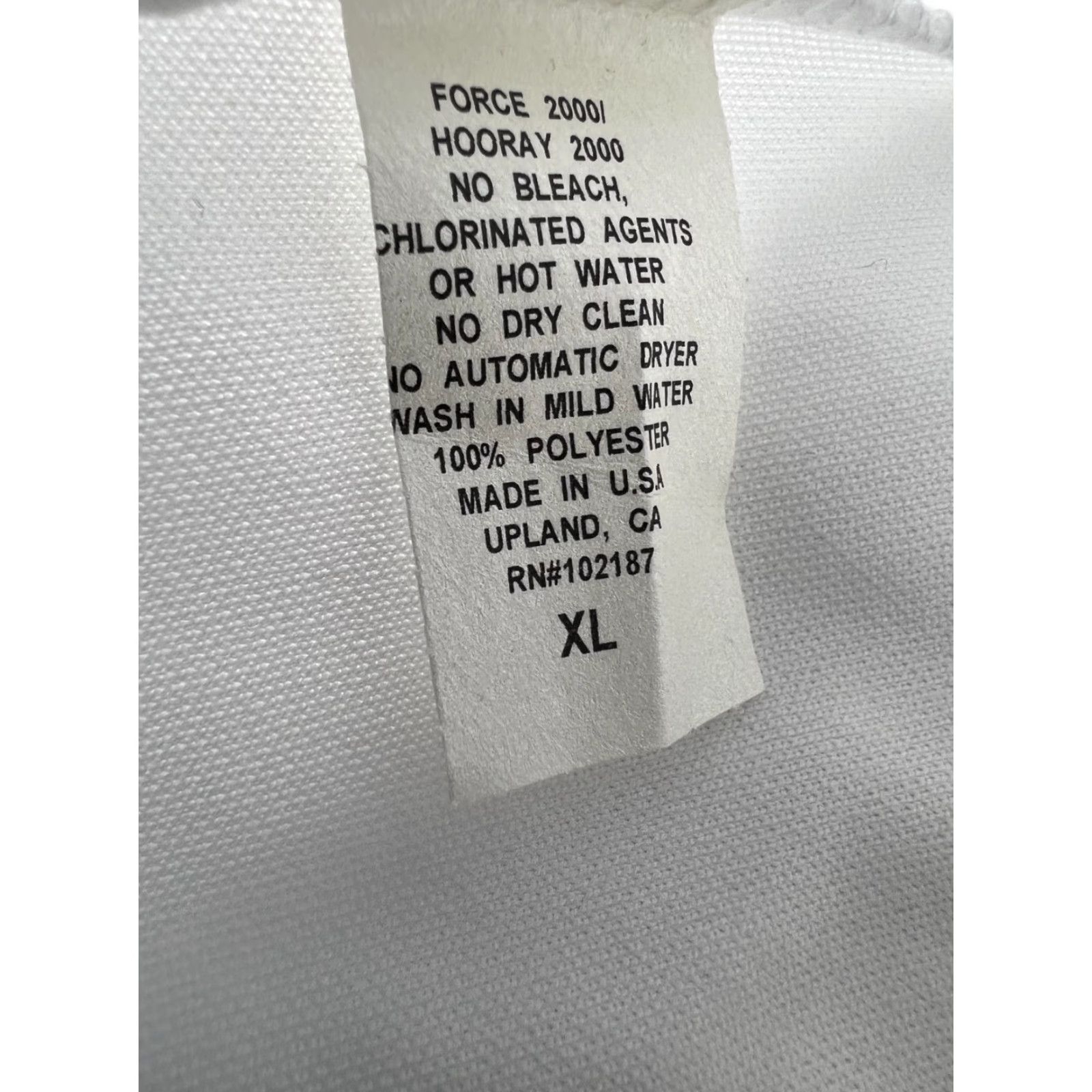 Vintage HOLLYWOOD UNDEAD BASEBALL JERSEY Unisex Adults XL White 100% POLYESTER Graphic Print Official Merchandise 2010-2019 Baseball Jersey Size US XL / EU 56 / 4 - 2 Thumbnail