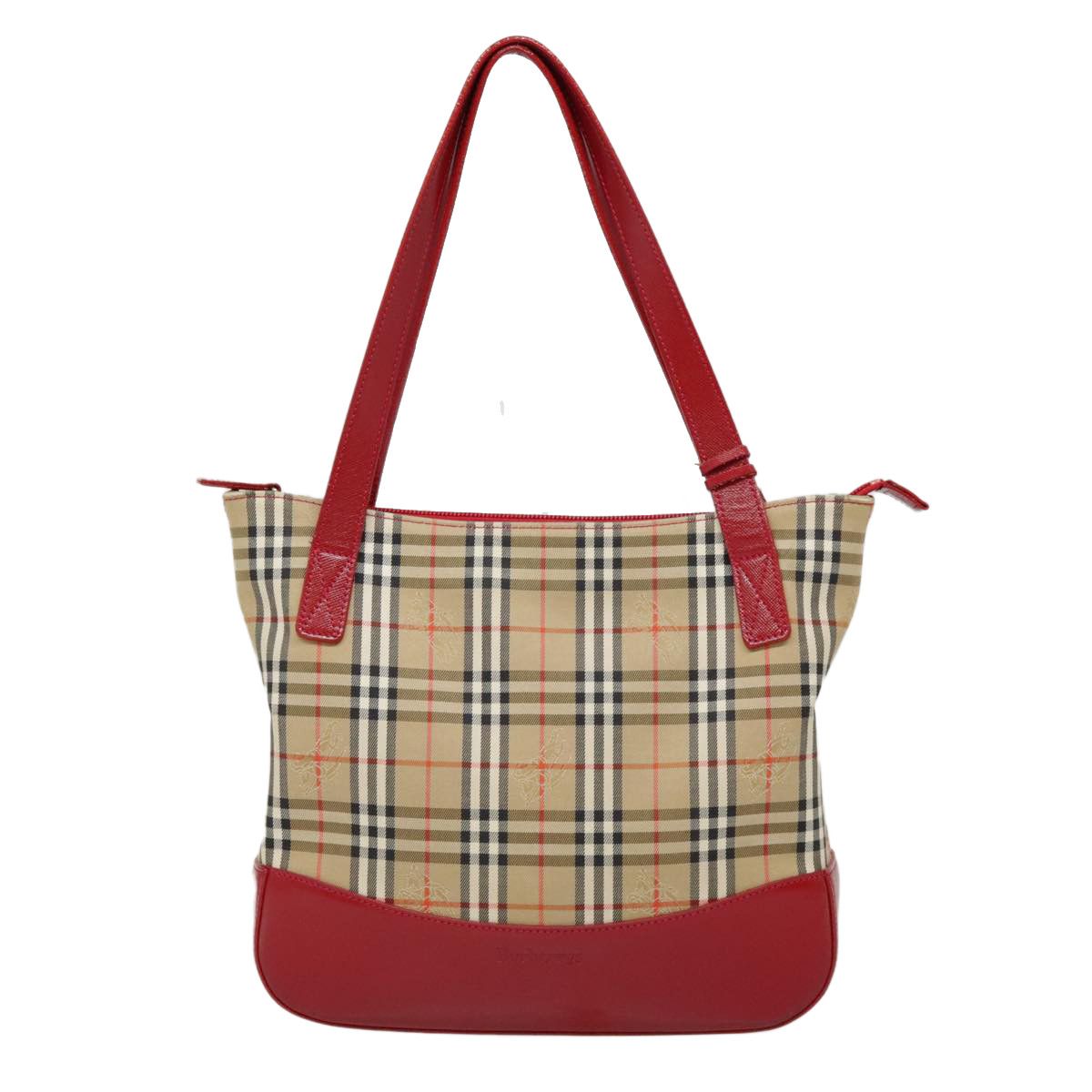 Burberry Tote Bag Beige Canvas Tote Bag (Pre-Owned) Size ONE SIZE - 1 Thumbnail