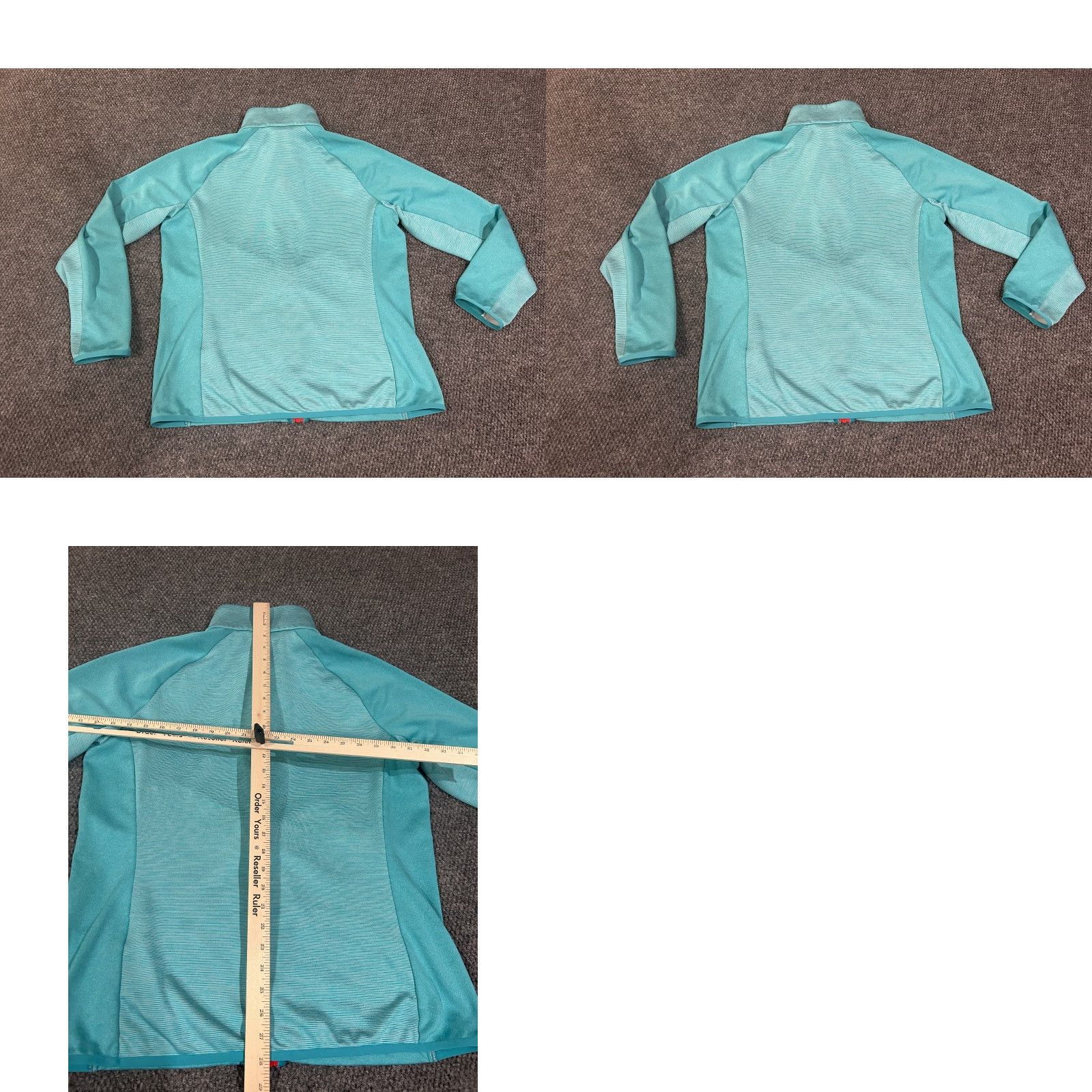 Jack Wolfskin Jack Wolfskin jacket womens XXL teal aqua zip up softshell outdoor hiking Size XXL / US 16-18 / IT 52-54 - 9 Thumbnail