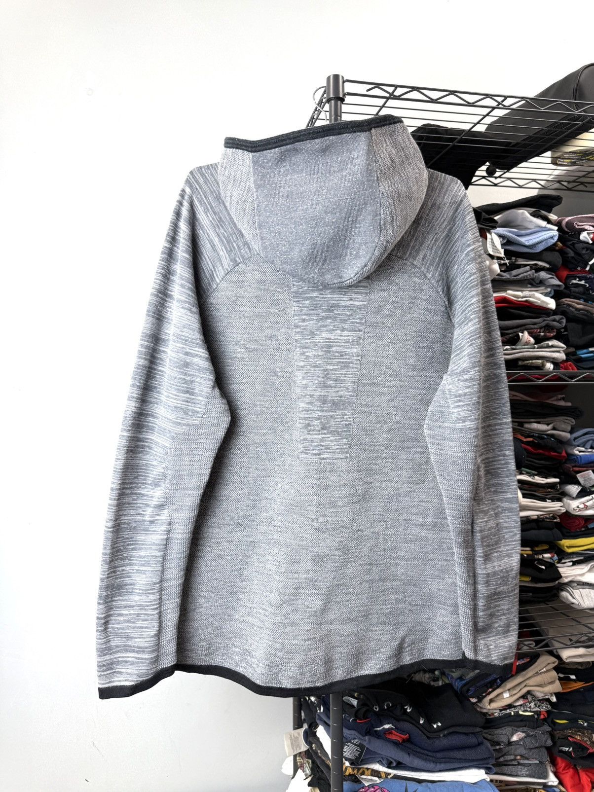Nike Vintage Nike Tech Fleece Knitted Knit Hoodie Roger Federer Size US L / EU 52-54 / 3 - 2 Thumbnail