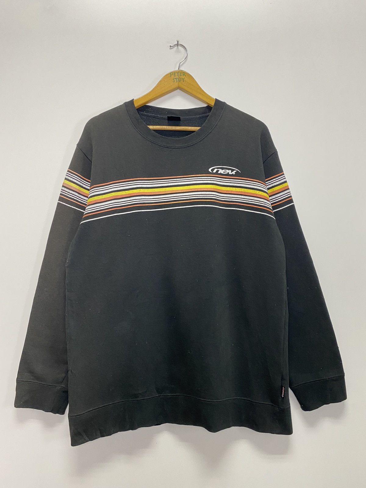 Vintage Vintage 90s NEV Sweatshirt Size US L / EU 52-54 / 3 - 3 Thumbnail