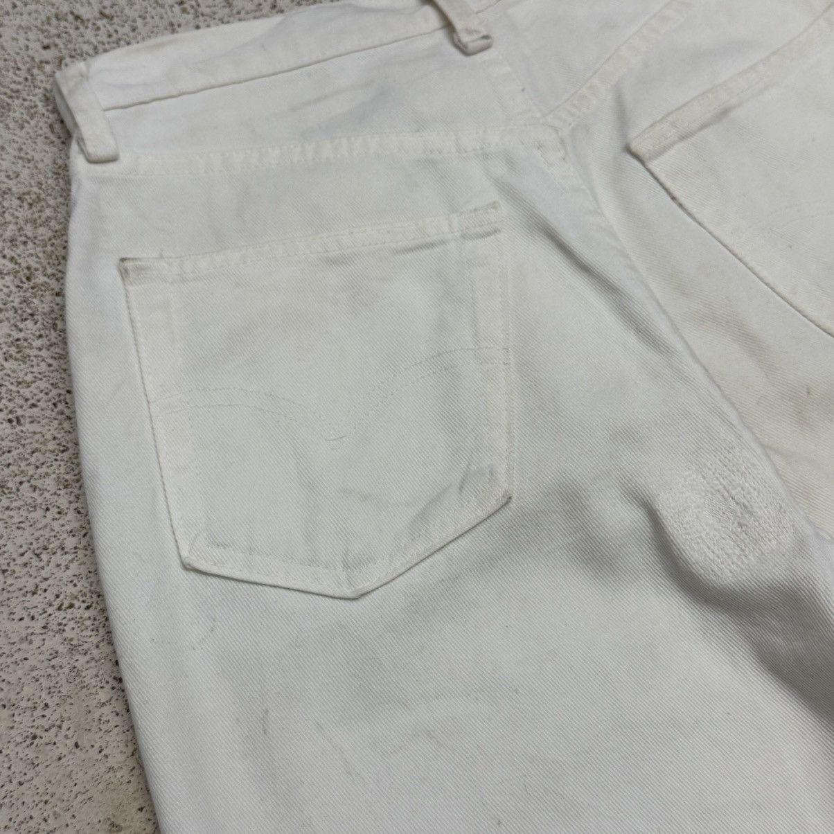 Levi's Vintage 96’s Levis Wide Straight Japan Stretch Denim Pants Size 30" / US 8 / IT 44 - 11 Thumbnail
