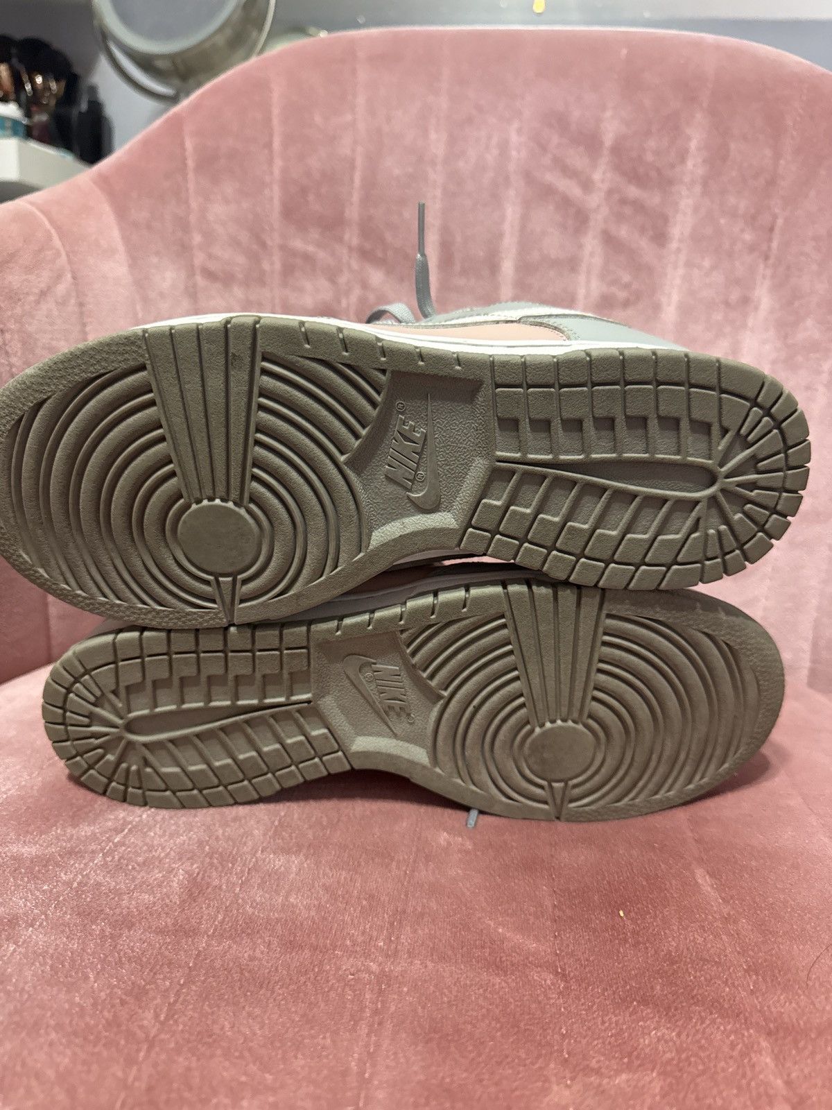 Nike pink and gray dunks Size US 9.5 / IT 39.5 - 5 Thumbnail
