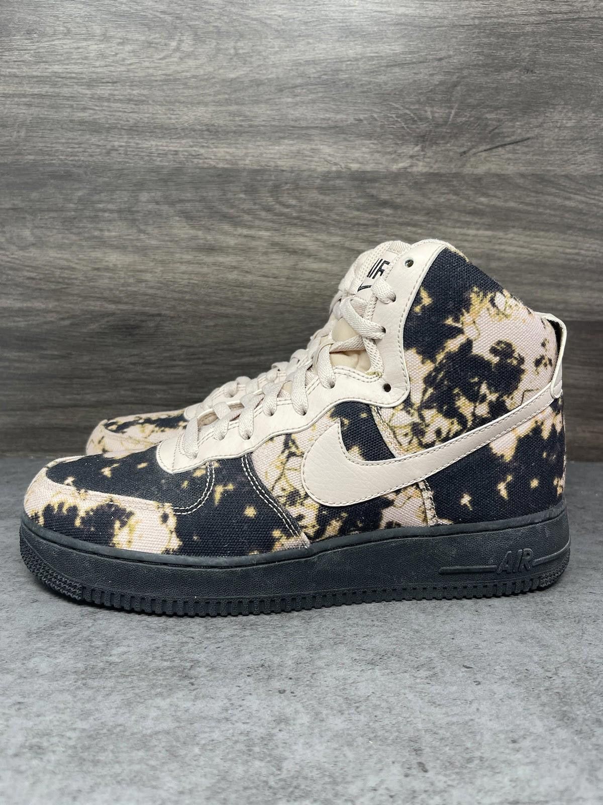 Nike Nike Air Force 1 High Acid Wash Sneakers Mens Size 9 Black Size US 9 / EU 42 - 1 Thumbnail