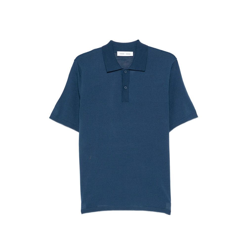 Samsoe Samsoe Samsoe Samsoe BLUE Polo Shirts Size US M / EU 48-50 / 2 - 1 Thumbnail