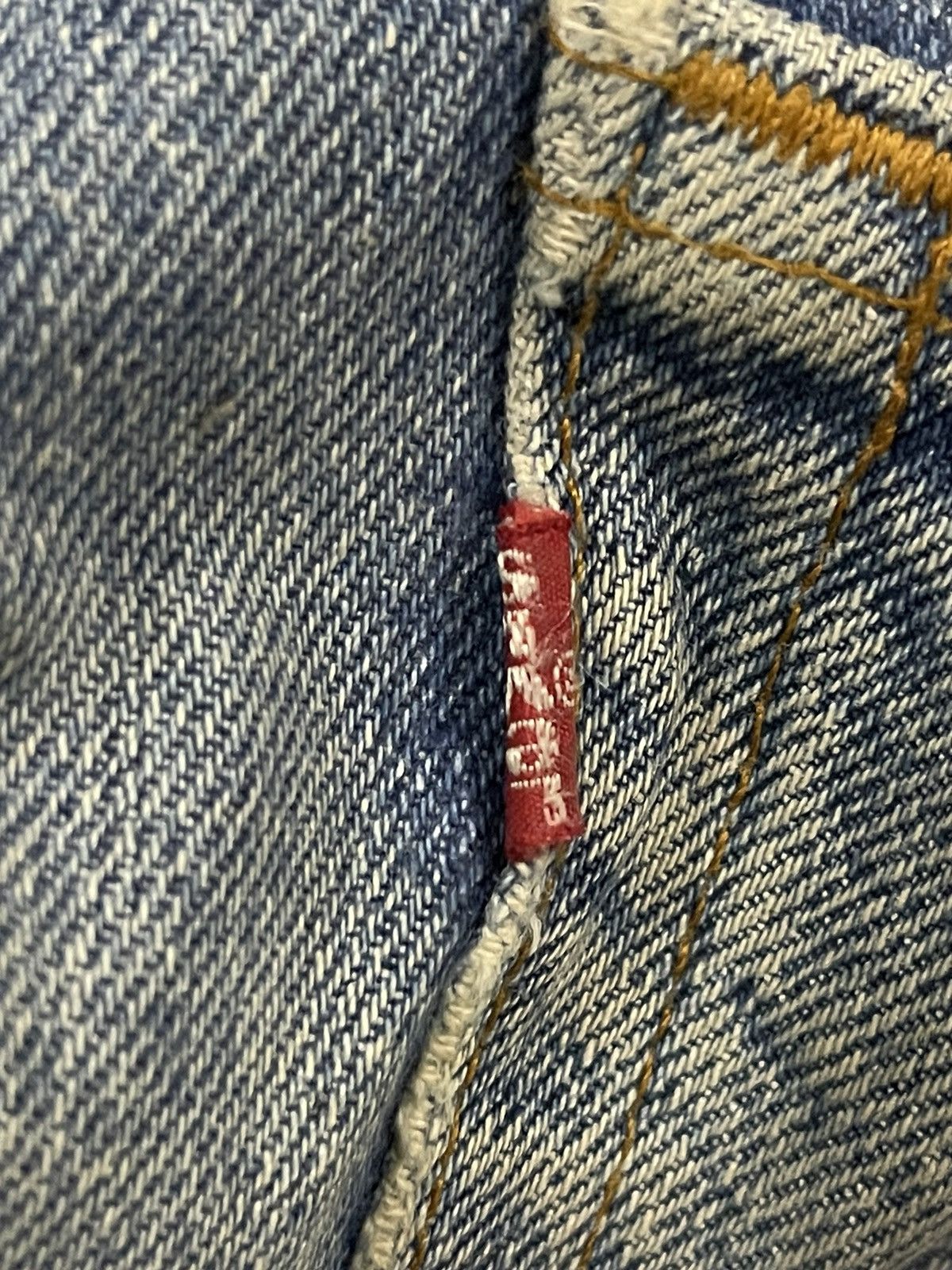 Levi's Vintage Levis 501 Blue Wash Destroyer Distressed Jeans Size US 30 / EU 46 - 7 Thumbnail