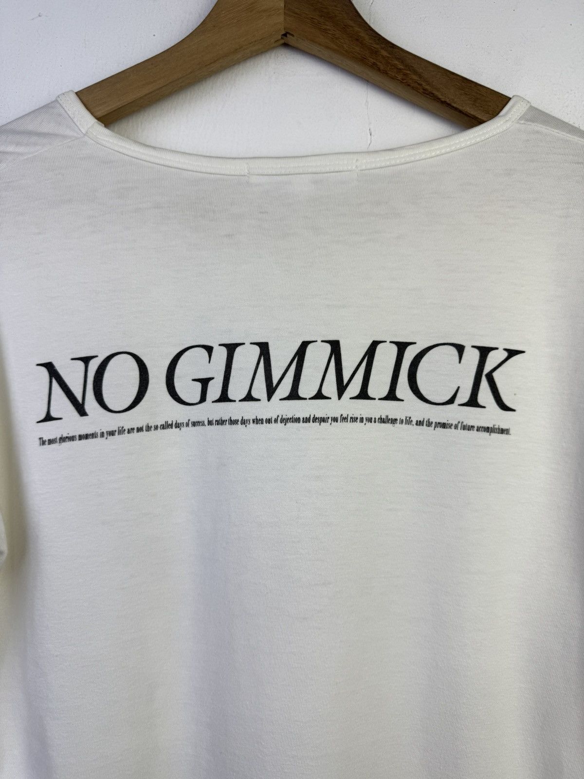 semanticdesign Semantic Design Forbidden NO GIMMICK long-sleeve t-shirt. Size L / US 10 / IT 46 - 7 Thumbnail