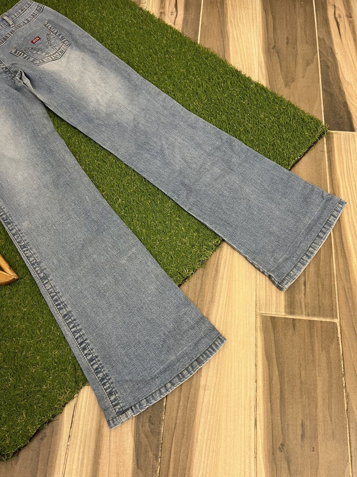 Japanese Brand Y2K Vintage Miss Sixty Jeans Flared Low Rise Size 26" / US 2 / IT 38 - 9 Thumbnail