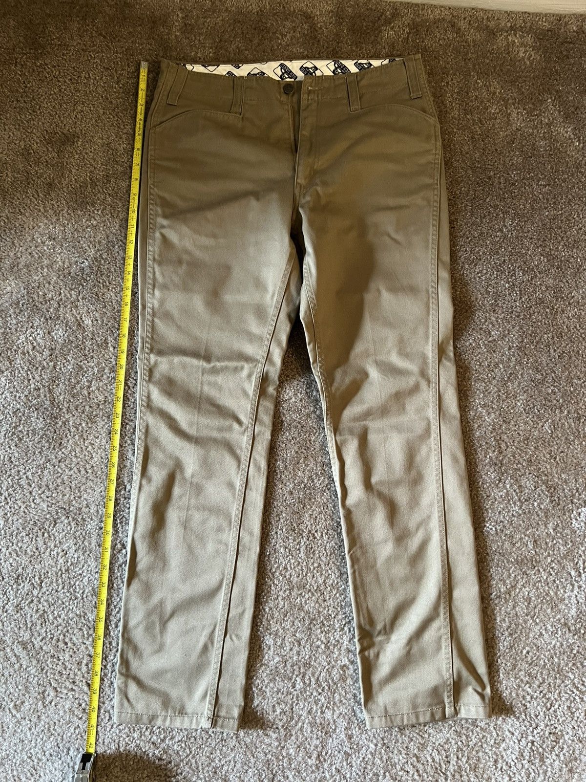 Ben Davis × Japanese Brand Ben Davis Japan Chino Khaki Pants Adult Mens 30 x 30 - 31 Size US 30 / EU 46 - 2 Thumbnail