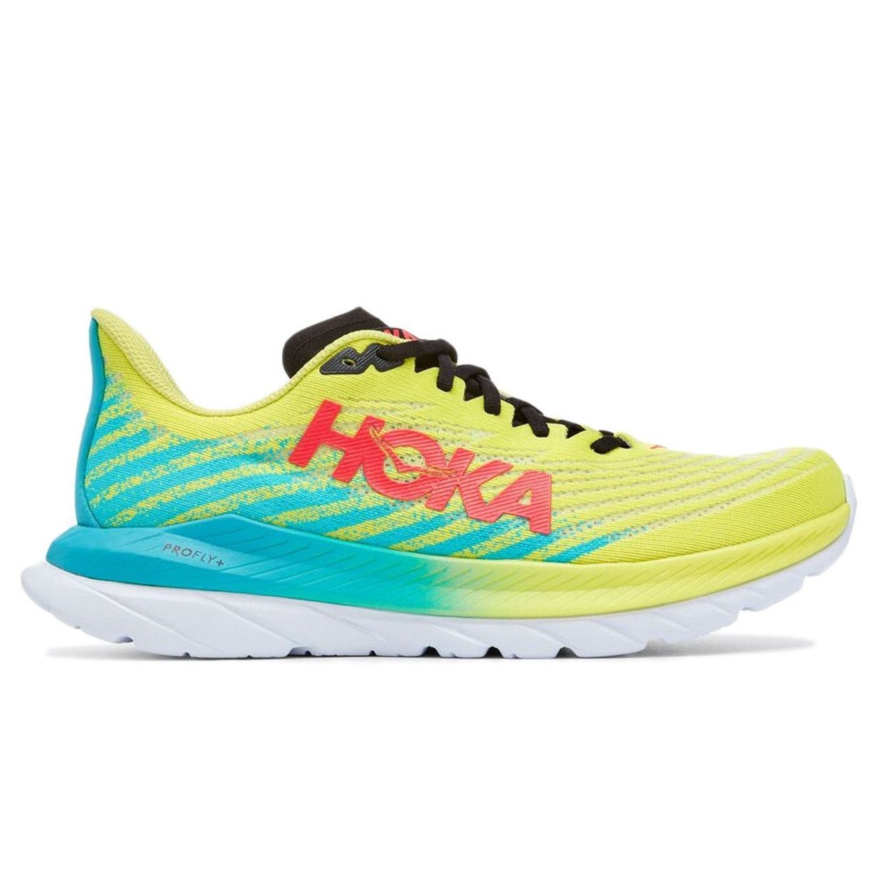 Hoka Men's Mach 5 Running Shoes Size 9.5 in Yellow