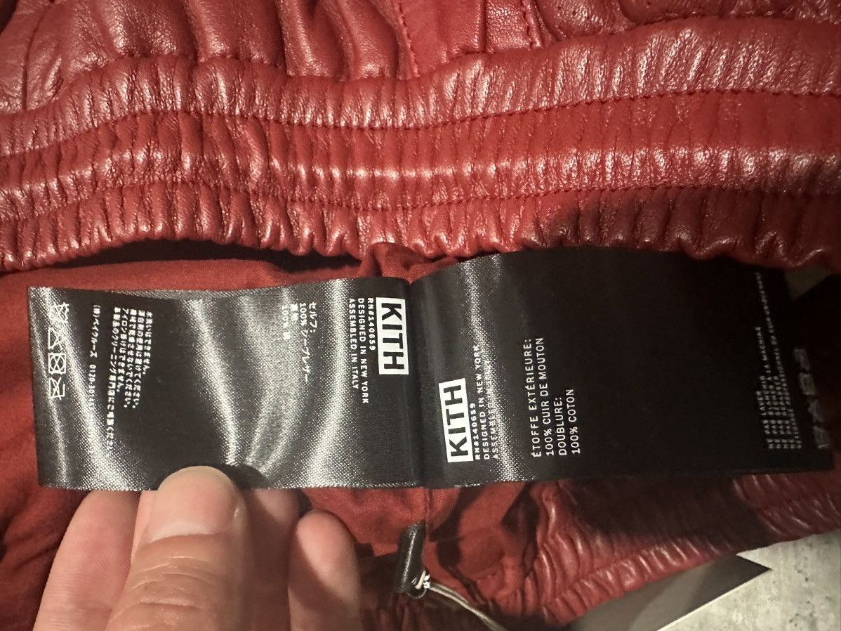 KITH LEATHER TURBO SHORT - ALLURE