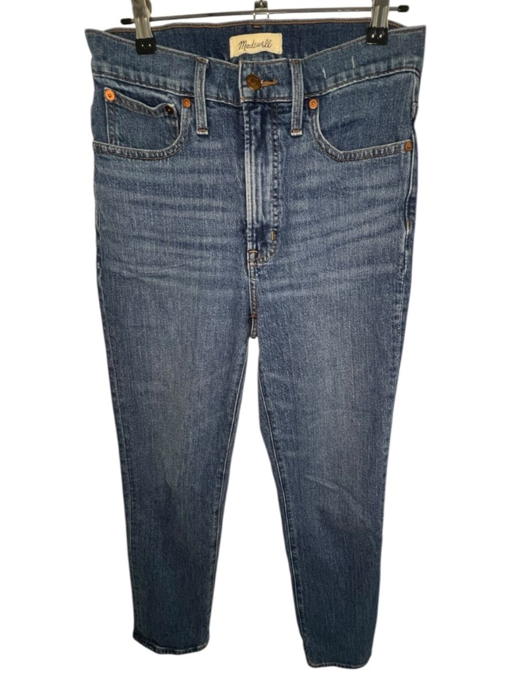 Madewell Madewell The Perfect Vintage Medium Wash Straight Leg Jeans Size 27" / US 4 / IT 40 - 1 Thumbnail