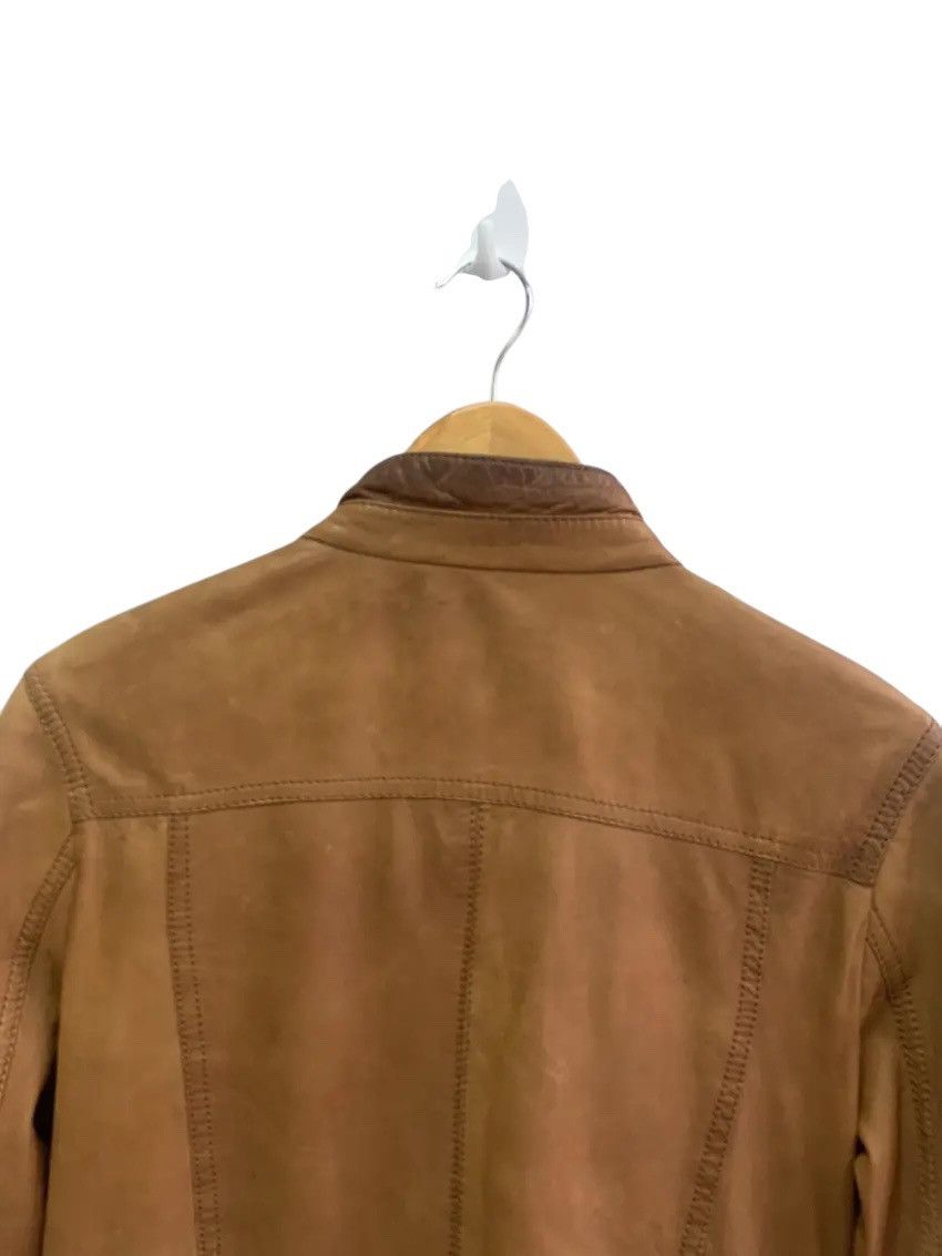 Dolce & Gabbana × Vintage Vintage Dolce&Gabbana Woman Brown Leather Jacket Size M / US 6-8 / IT 42-44 - 13 Thumbnail