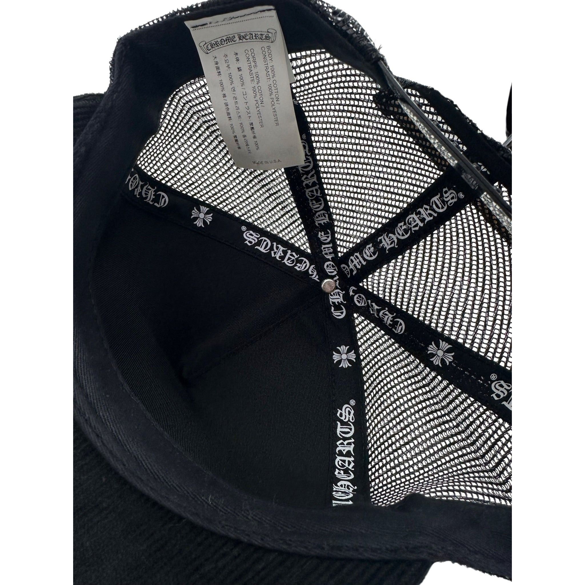 Chrome Hearts CH Corduroy Trucker Hat Size ONE SIZE - 6 Thumbnail