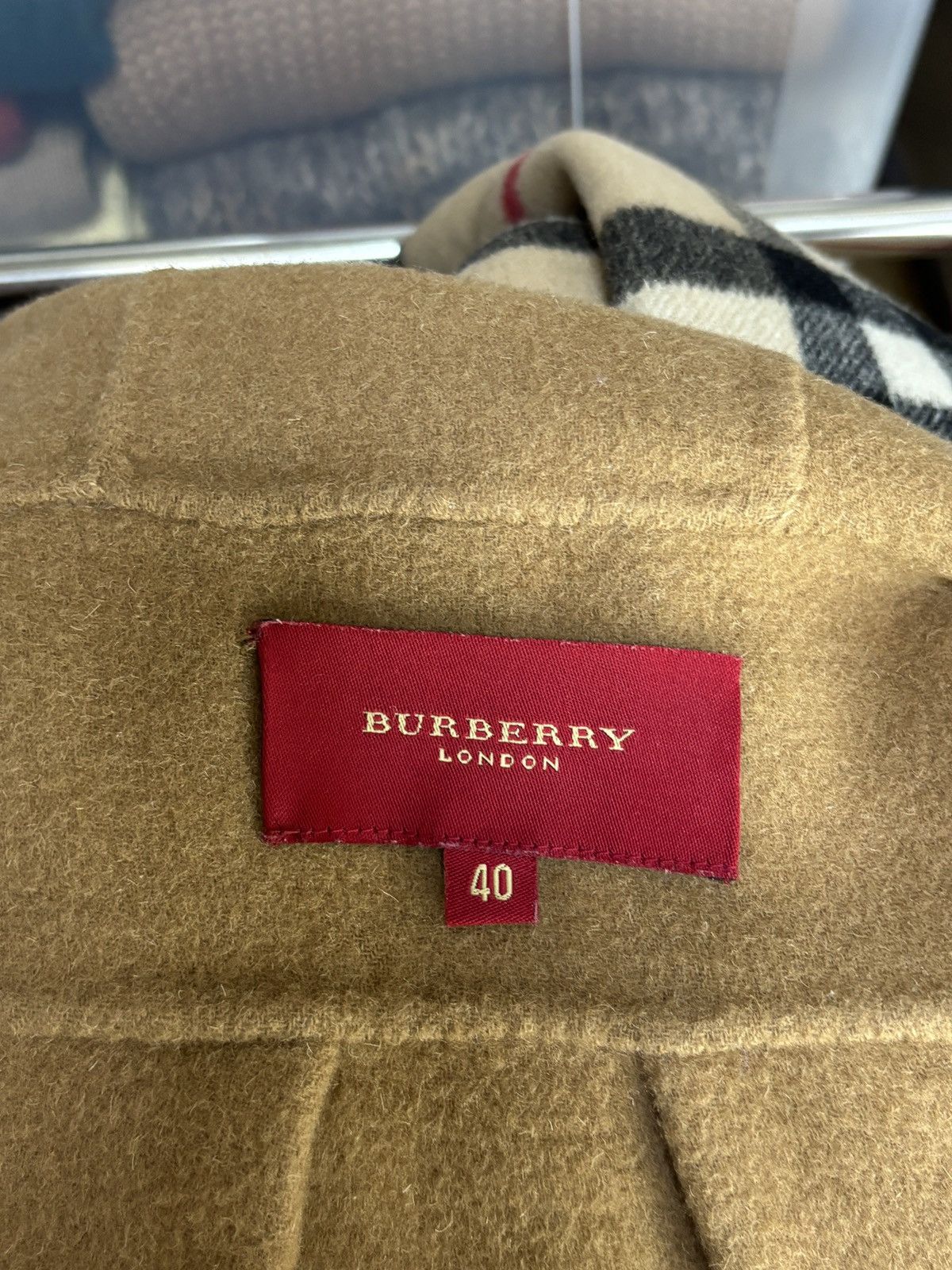 Burberry Burberry Cashmere Nova Check Hooded Coat Size S / US 4 / IT 40 - 10 Thumbnail