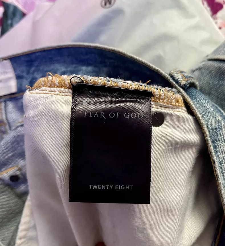 Fear of God Fear of God og first batch of blue cows Size US 28 / EU 44 - 3 Thumbnail