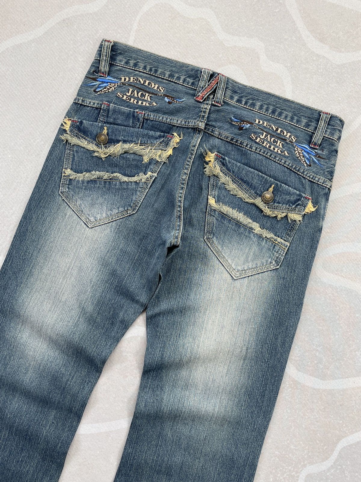Designer × If Six Was Nine × Le Grande Bleu (L.G.B.) Jack Serika Denims (LG159) Size US 34 / EU 50 - 7 Thumbnail